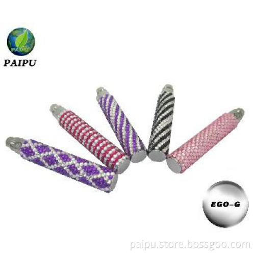 popular diamond ego battery High quality ego-g ladystyle e cigarette